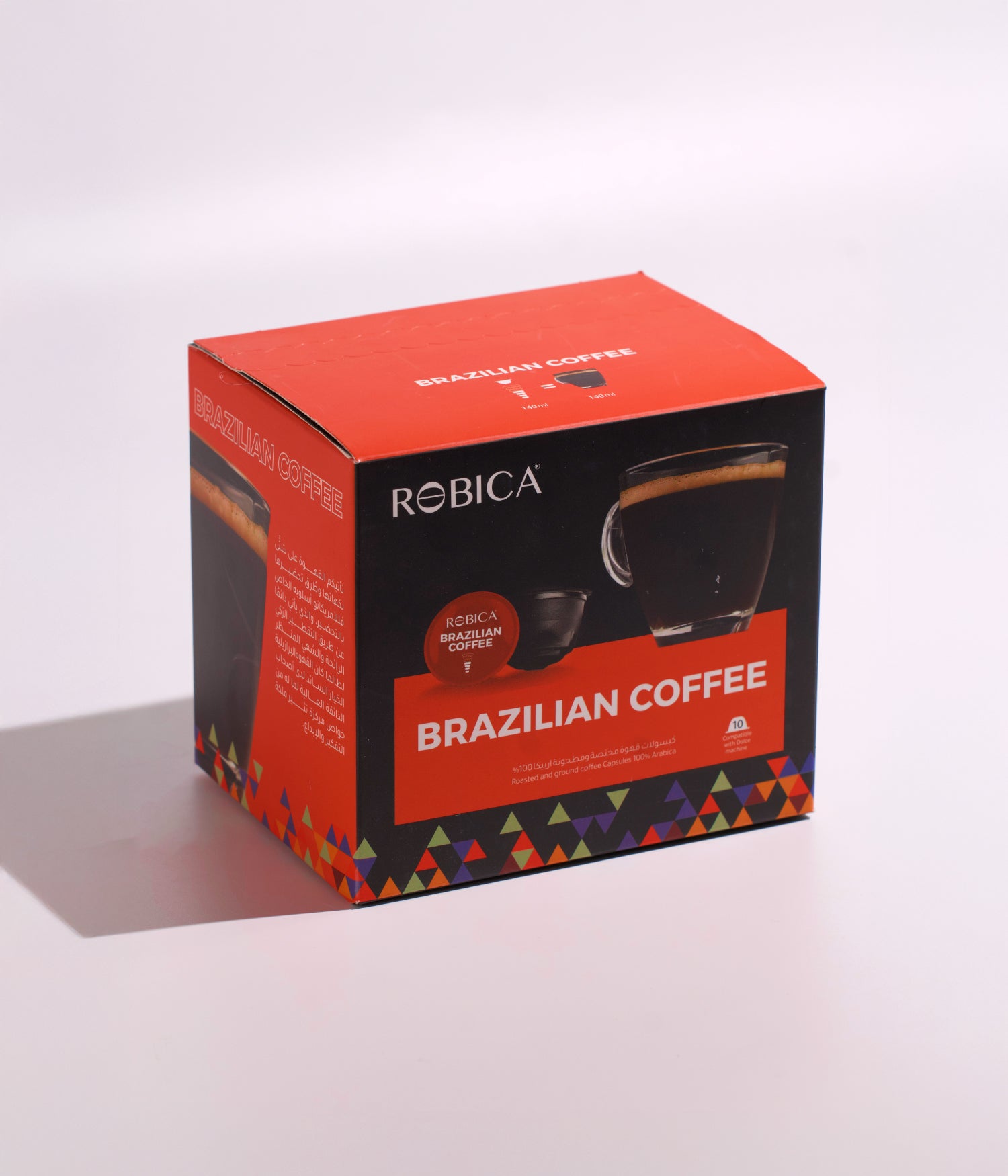 دولتشي روبيكا كبسولات قهوة برازيلية – 10 كبسولات -100جرام