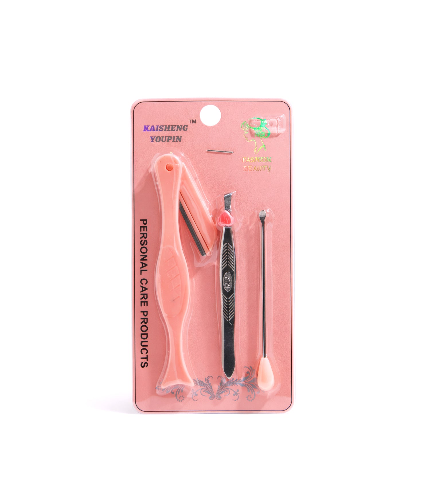 كايشينغ يوبين مجموعة أدوات ازالة شعر الحواجب وتنظيف البشرة - 3 قطع