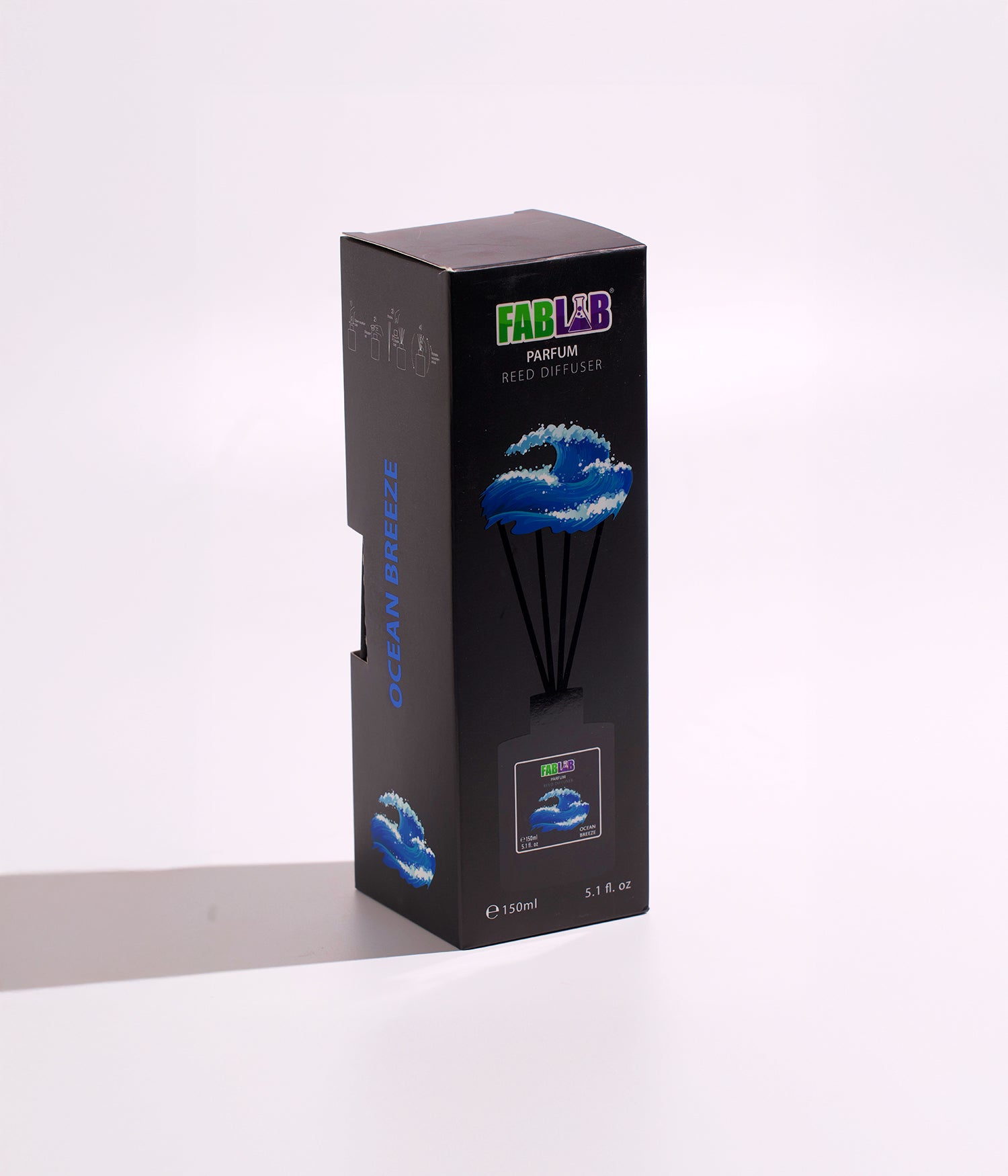 فاب لاب موزّع روائح عطري زيتي للمنزل برائحة البحر