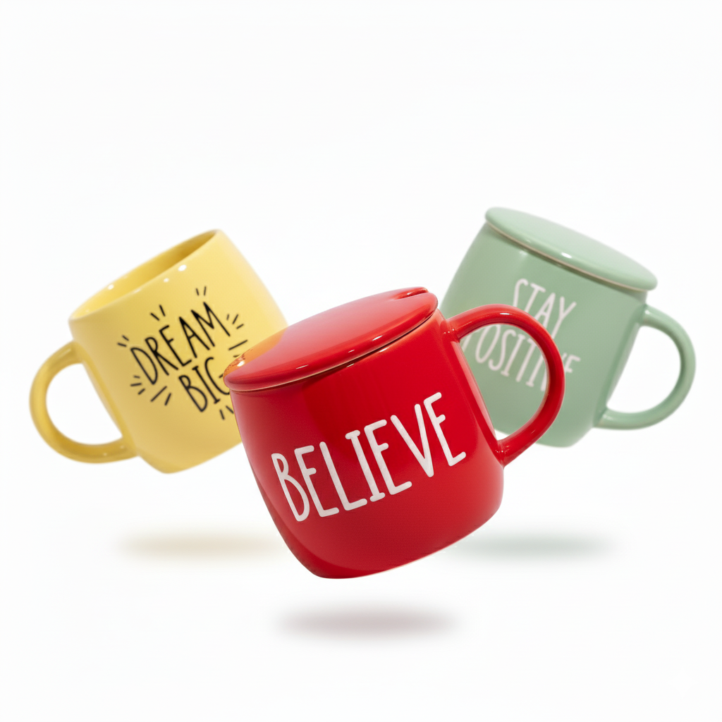 اكواب بعبارات تحفيزية