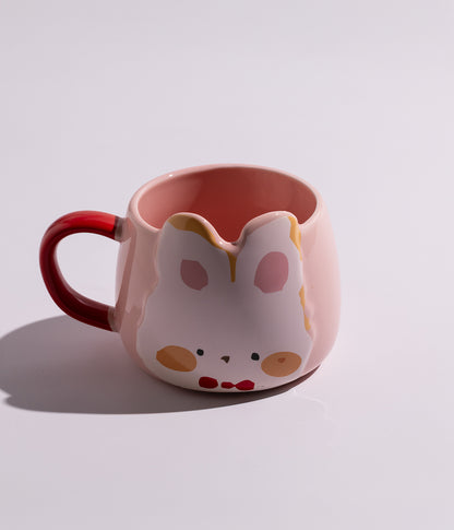 كوب سيراميك بتصميم  حيوانات لطيفة