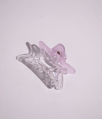 Star-shaped hair clip
