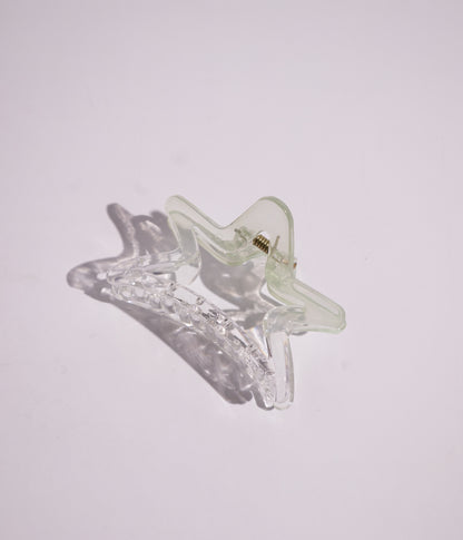 Star-shaped hair clip