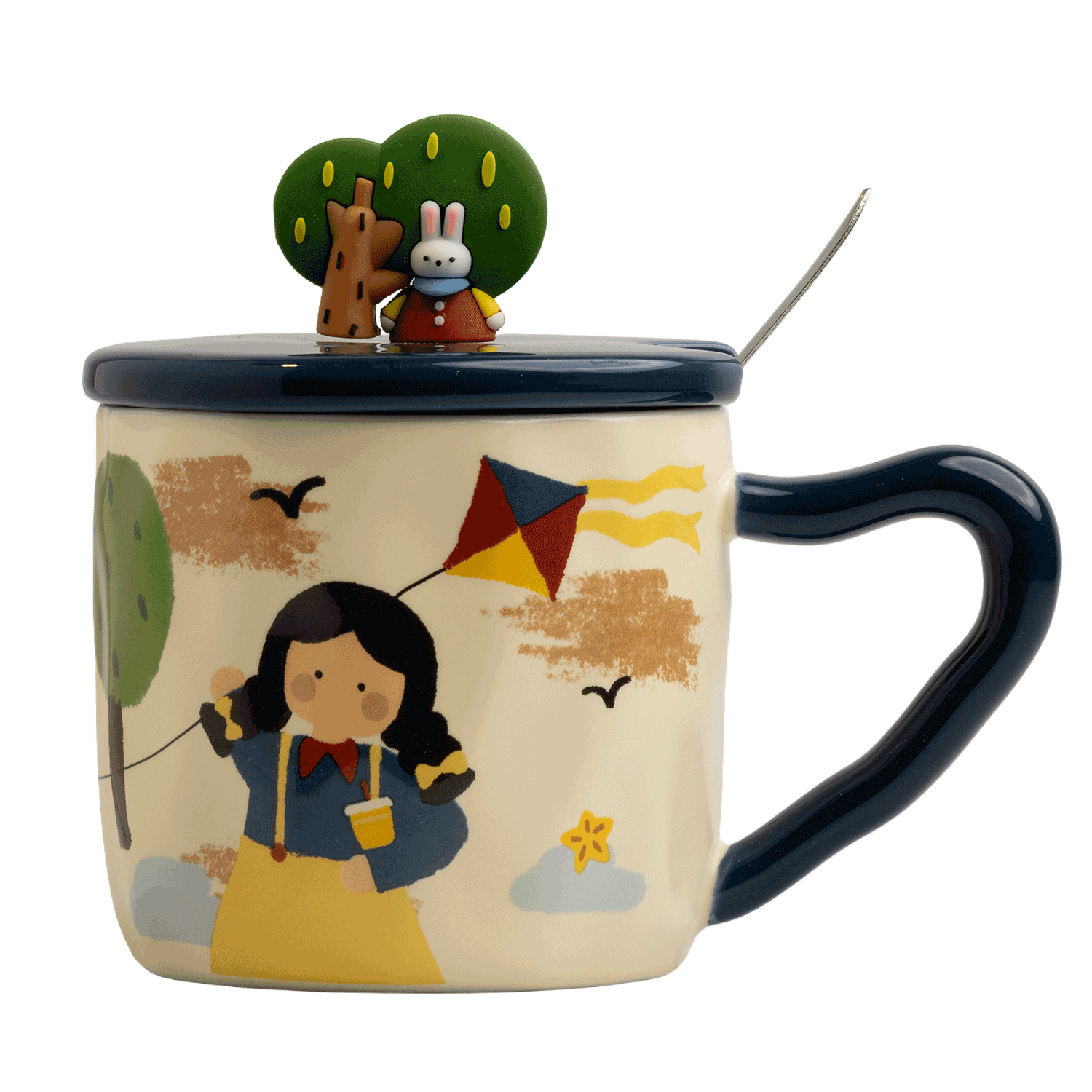 Ceramic coffee mug N-99 color 2