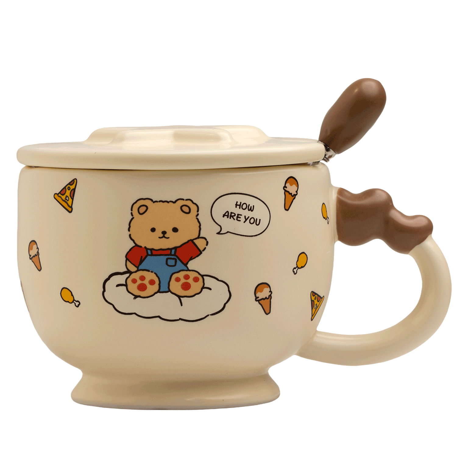 Ceramic coffee mug N-57 color 2