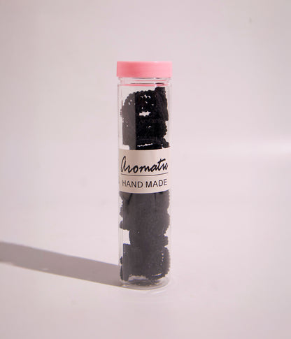 اروماتيك هاند ميد ربطات شعر مطاطية (الوان عشوائية) – 1 عبوة*50 قطعة