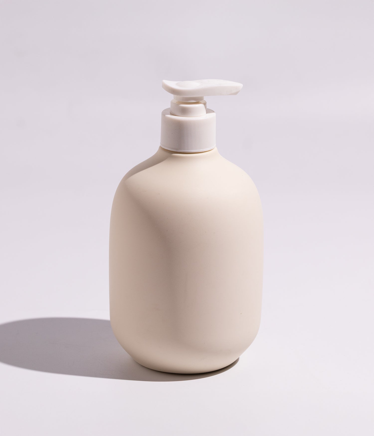 عبوة موزع صابون سائل فارغة بلاستيكية بتصميم سادة