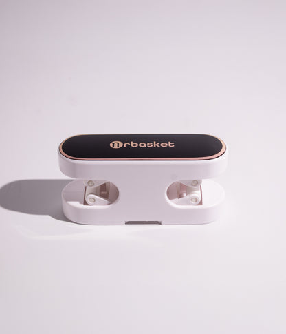 مرباسكيت حامل و منظم ممسحة ومكنسة يثبت على الحائط 