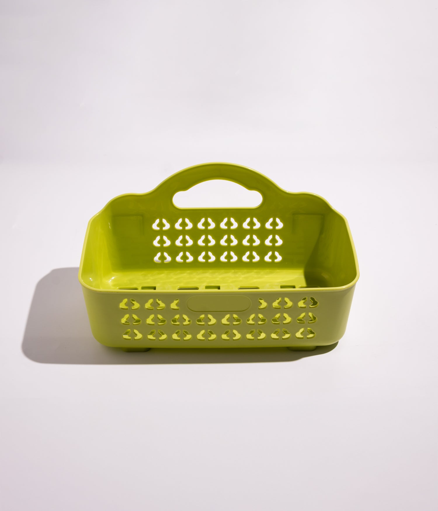 مصفاة بلاستيكية مثقبة بمقبض حمل قياس- 30*11*6