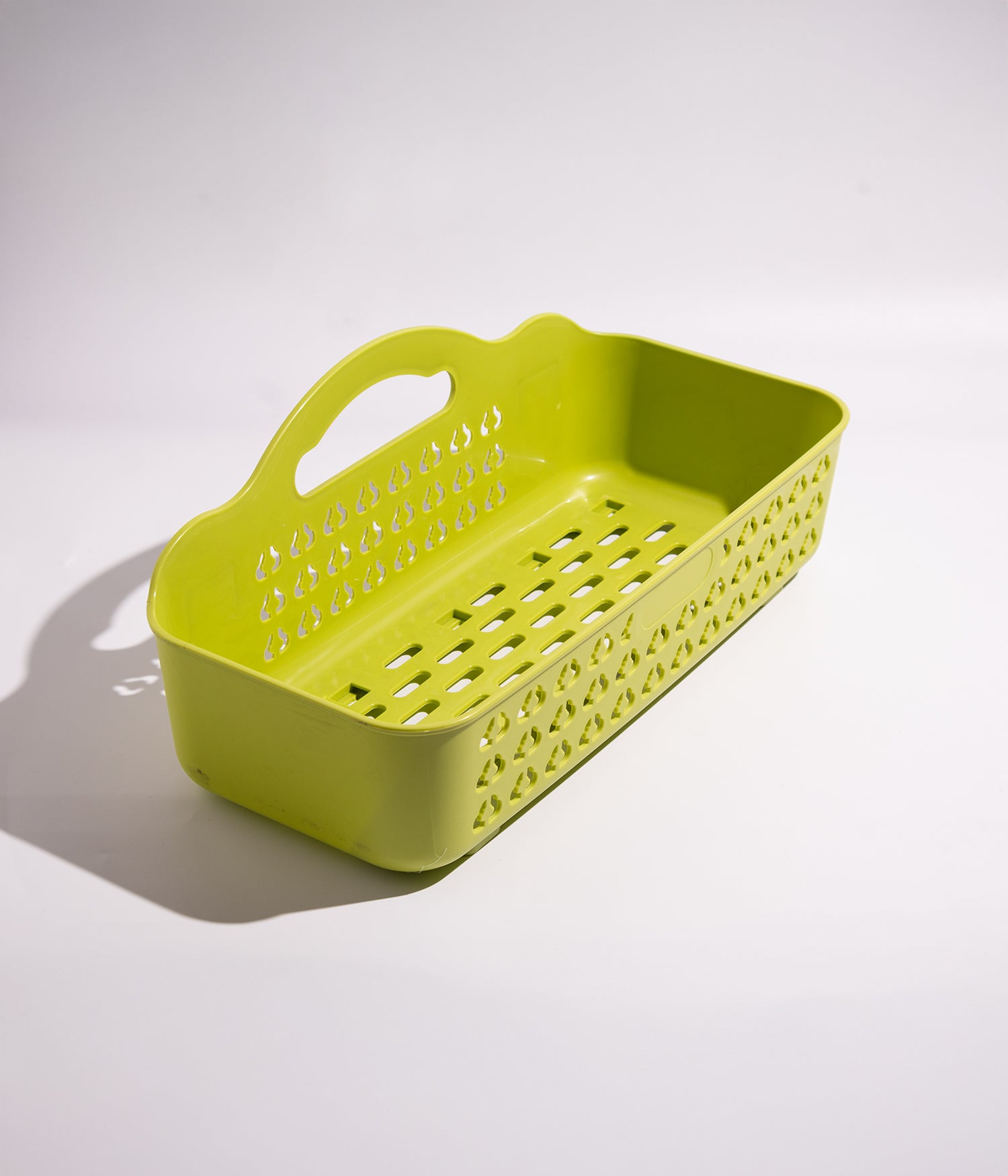 مصفاة بلاستيكية مثقبة بمقبض حمل قياس 35*16.5*8