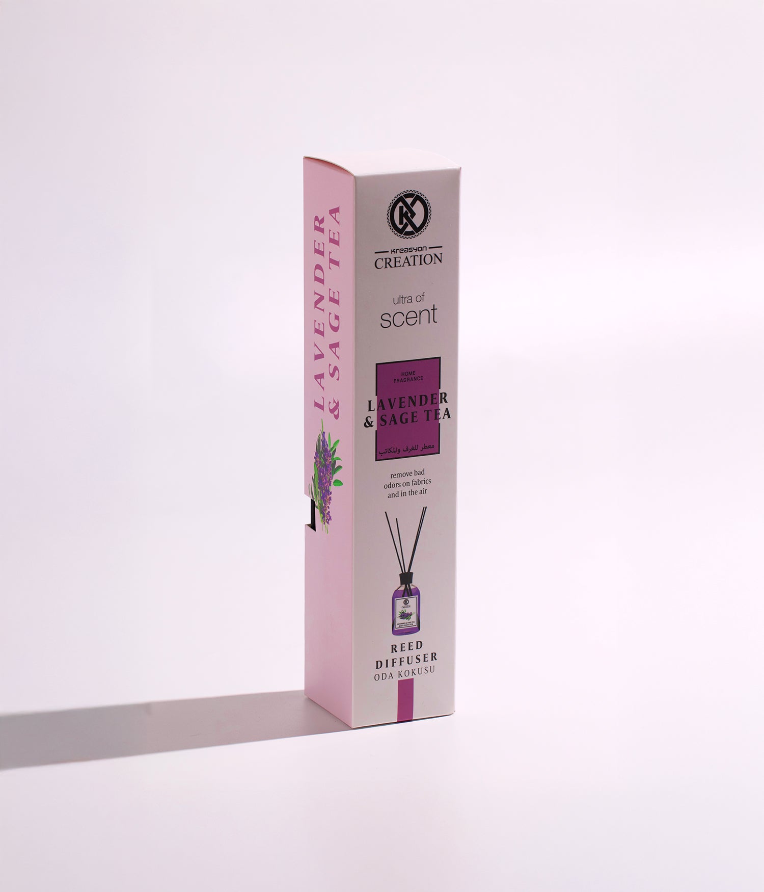 كريسيون كرياشن معطر زيتي للغرف والمكاتب برائحة اللافندر
