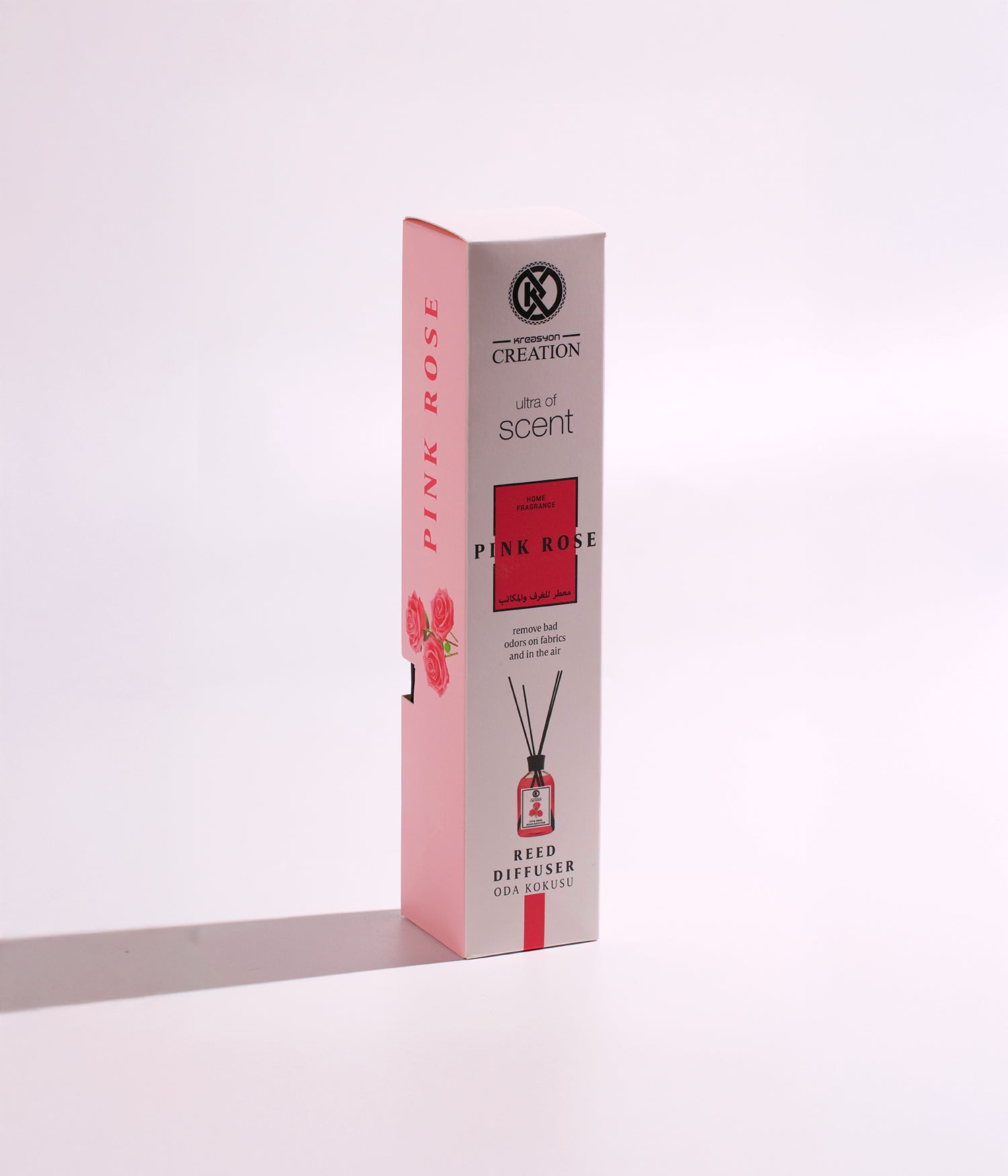 كريسيون كرياشن معطر زيتي للغرف والمكاتب برائحة الزهور الوردية
