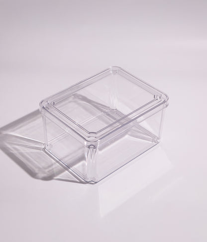 كريسبر طقم علب تخزين شفافة متعدد الاستخدامات